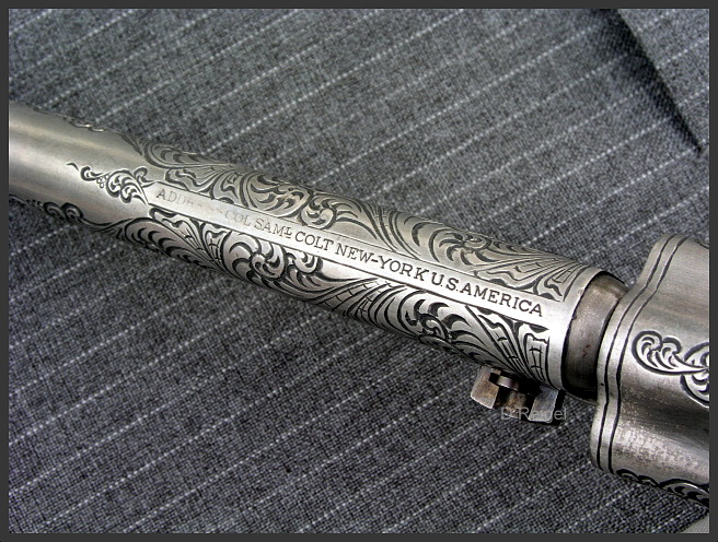 Engraved Colt 1862