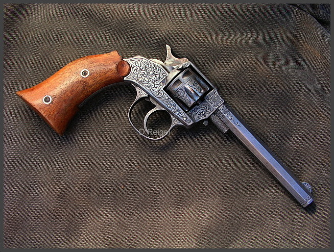Engraved Hopkins & Allen Range Model .22