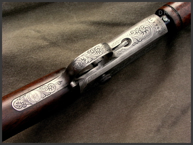 Hand Engraved model 12 Pump