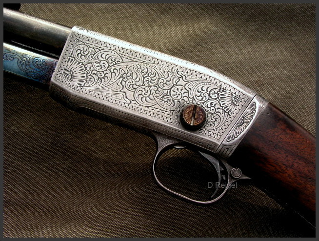 Hand Engraved Remington Model 12