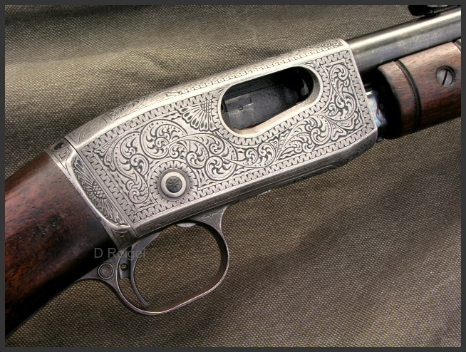 Hand Engraved Remington Model 12 .22