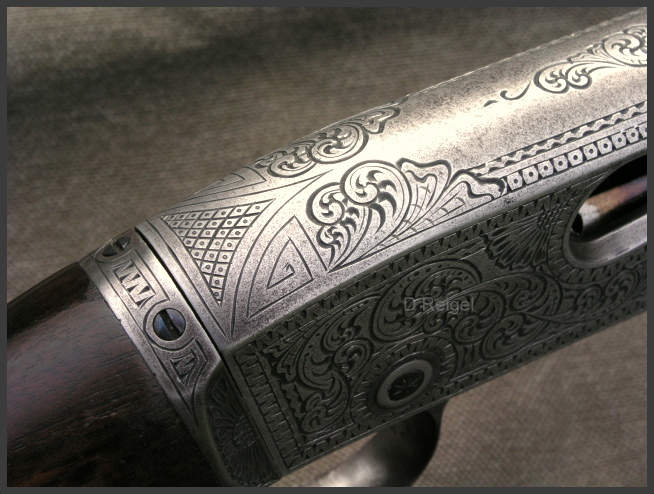 Hand Engraved Remington Model 12 Rimfire