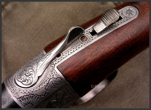 Hand Engraved Winchester Model 37 Shotgun
