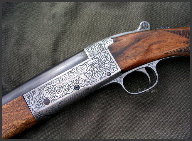 Stevens Single Barrel Hammerless Shotgun