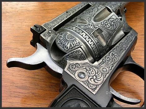 Hand Engraved Colt New Frontier 22