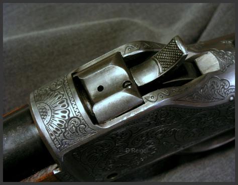 Engraved Winchester 1885 High Wall 30-40 Krag