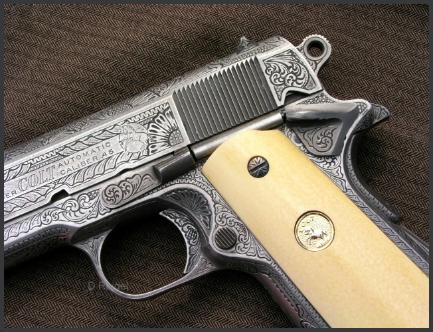 Engraved Colt 1911