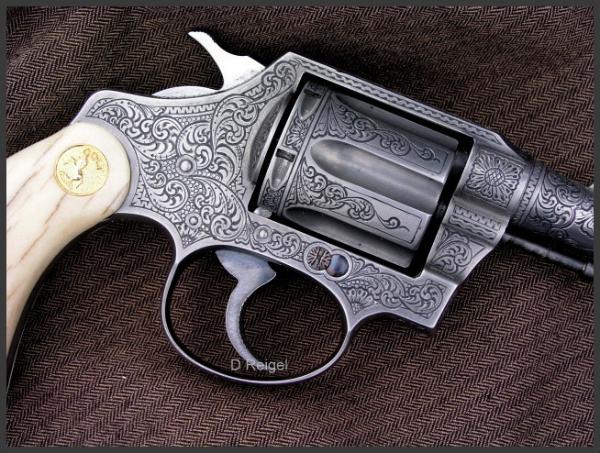 Hand Engraved Colt Detective Special