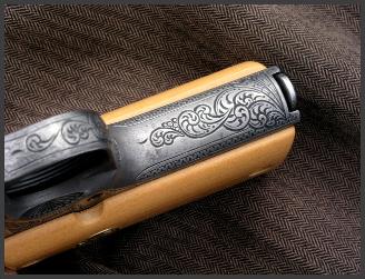 Engraved Colt MK IV Series 80 Government Model 380 Auto