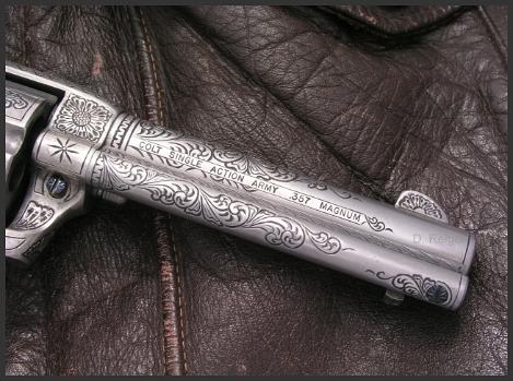 Engraved Colt NRA Centennial .357