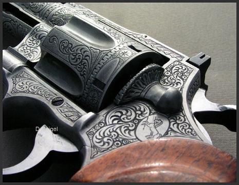 Engraved Colt Python .357