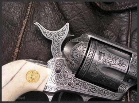 Engraved Colt SAA NRA Centennial