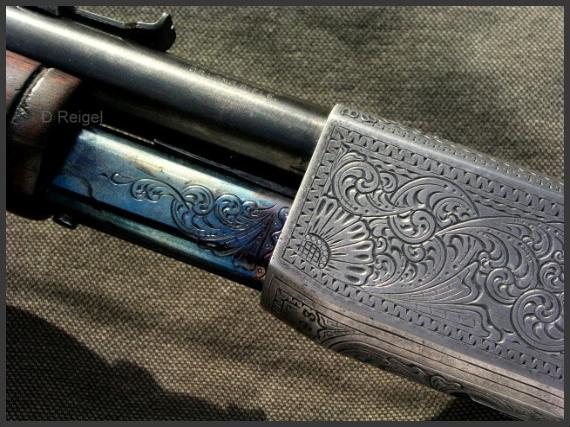 Hand Engraved Remington Model 12 Rifle