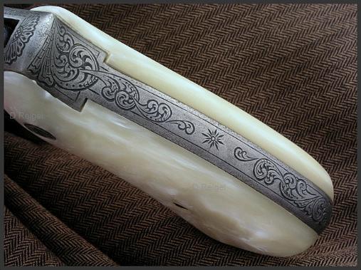 Hand Engraved Ruger Speed Six .38