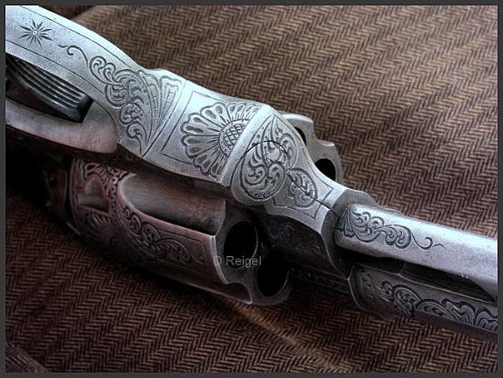 Hand Engraved Ruger Speed Six Revolver