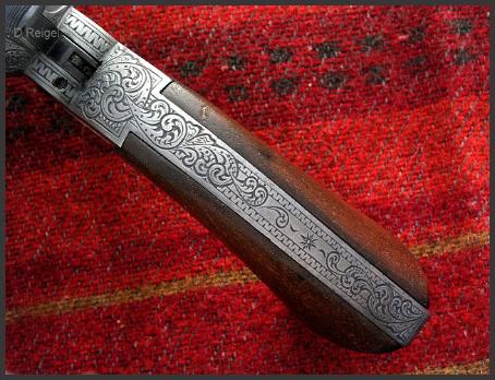 Hand Engraved Ruger Super Bearcat .22lr