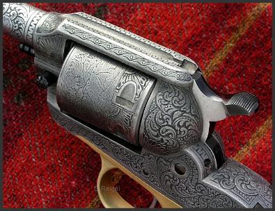 Hand Engraved Ruger Super Bearcat Revolver