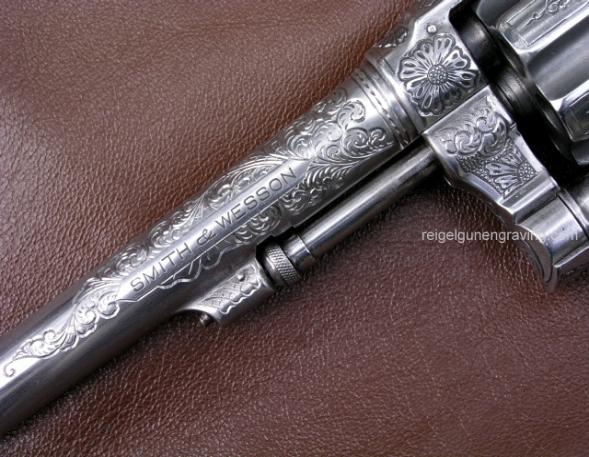Smith & Wesson engraved by Dennis Reigel