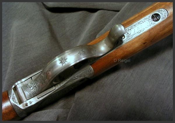 Engraved Winchester High Wall